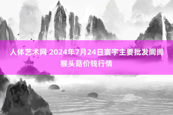   人体艺术网 2024年7月24日寰宇主要批发阛阓猴头菇价钱行情