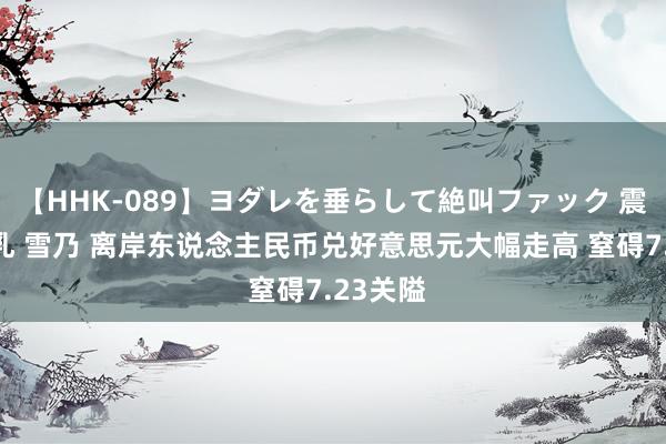 【HHK-089】ヨダレを垂らして絶叫ファック 震える巨乳 雪乃 离岸东说念主民币兑好意思元大幅走高 窒碍7.23关隘