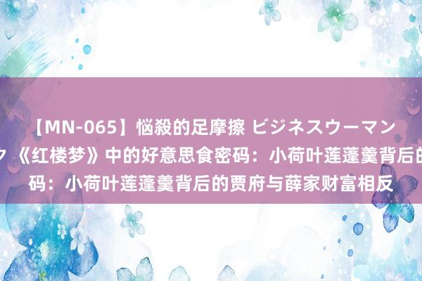   【MN-065】悩殺的足摩擦 ビジネスウーマンの淫らなフットワーク 《红楼梦》中的好意思食密码：小荷叶莲蓬羹背后的贾府与薛家财富相反