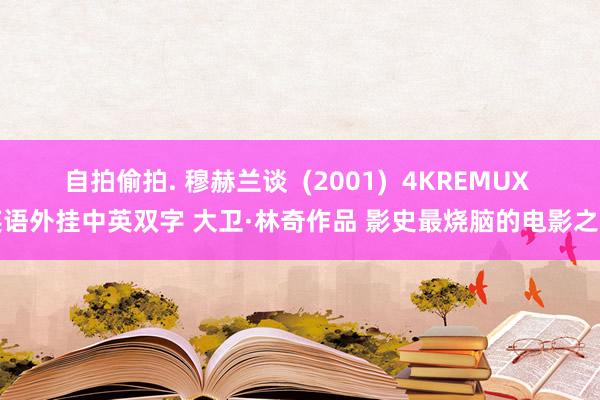 自拍偷拍. 穆赫兰谈  (2001)  4KREMUX 英语外挂中英双字 大卫·林奇作品 影史最烧脑的电影之一